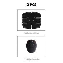 Load image into Gallery viewer, 2/4/6/8pcs Set Hip Trainer Abdominal machine electric muscle stimulator
