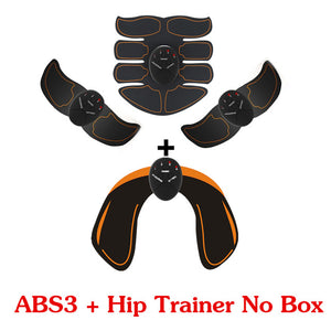 2/4/6/8pcs Set Hip Trainer Abdominal machine electric muscle stimulator